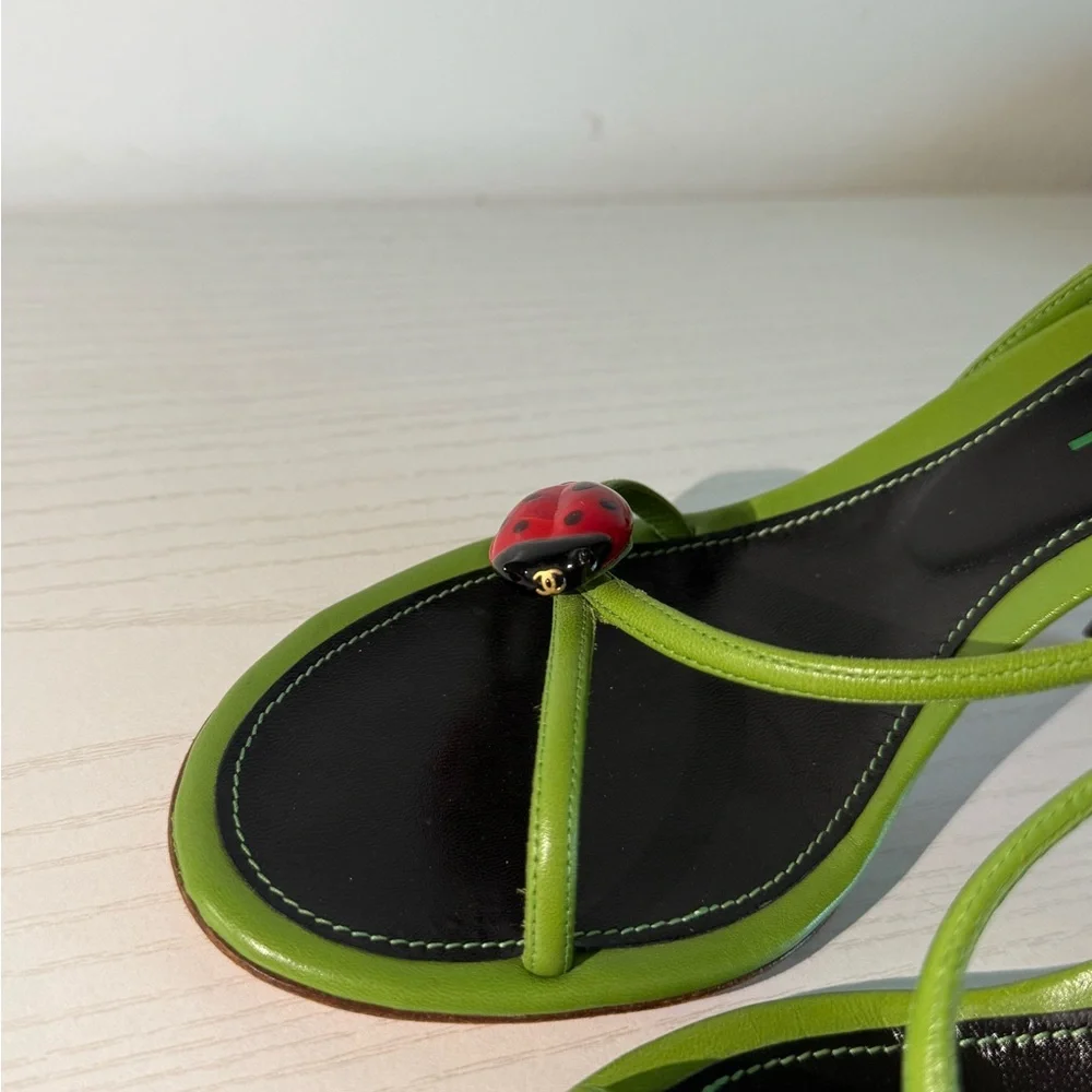 CHANEL women green